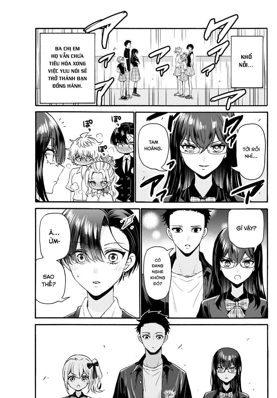 Ba Chị Em Nhà Mikadono Dễ Đối Phó Thật Đấy Chap 124 - Next Chap 125
