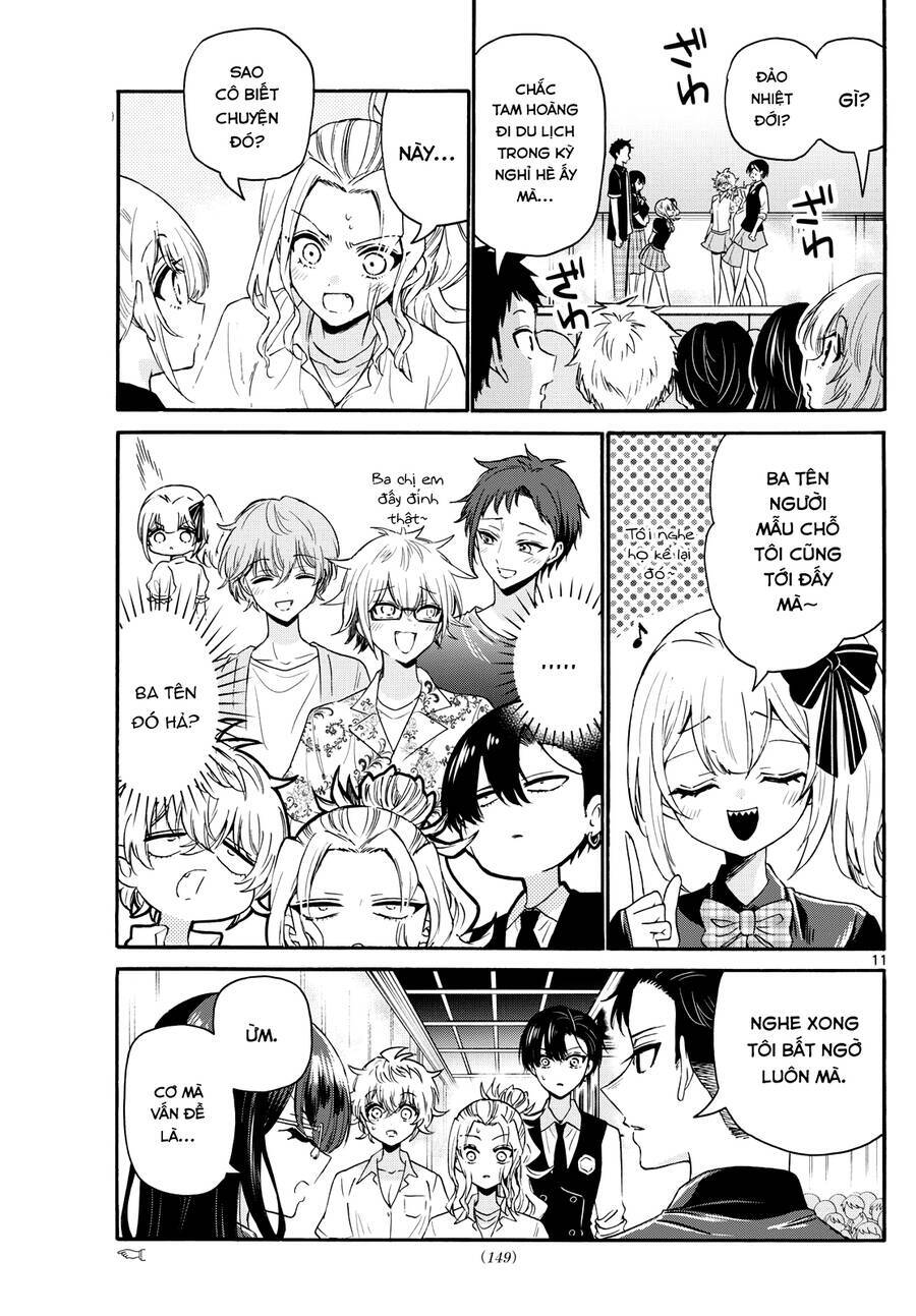 Ba Chị Em Nhà Mikadono Dễ Đối Phó Thật Đấy Chap 124 - Next Chap 125