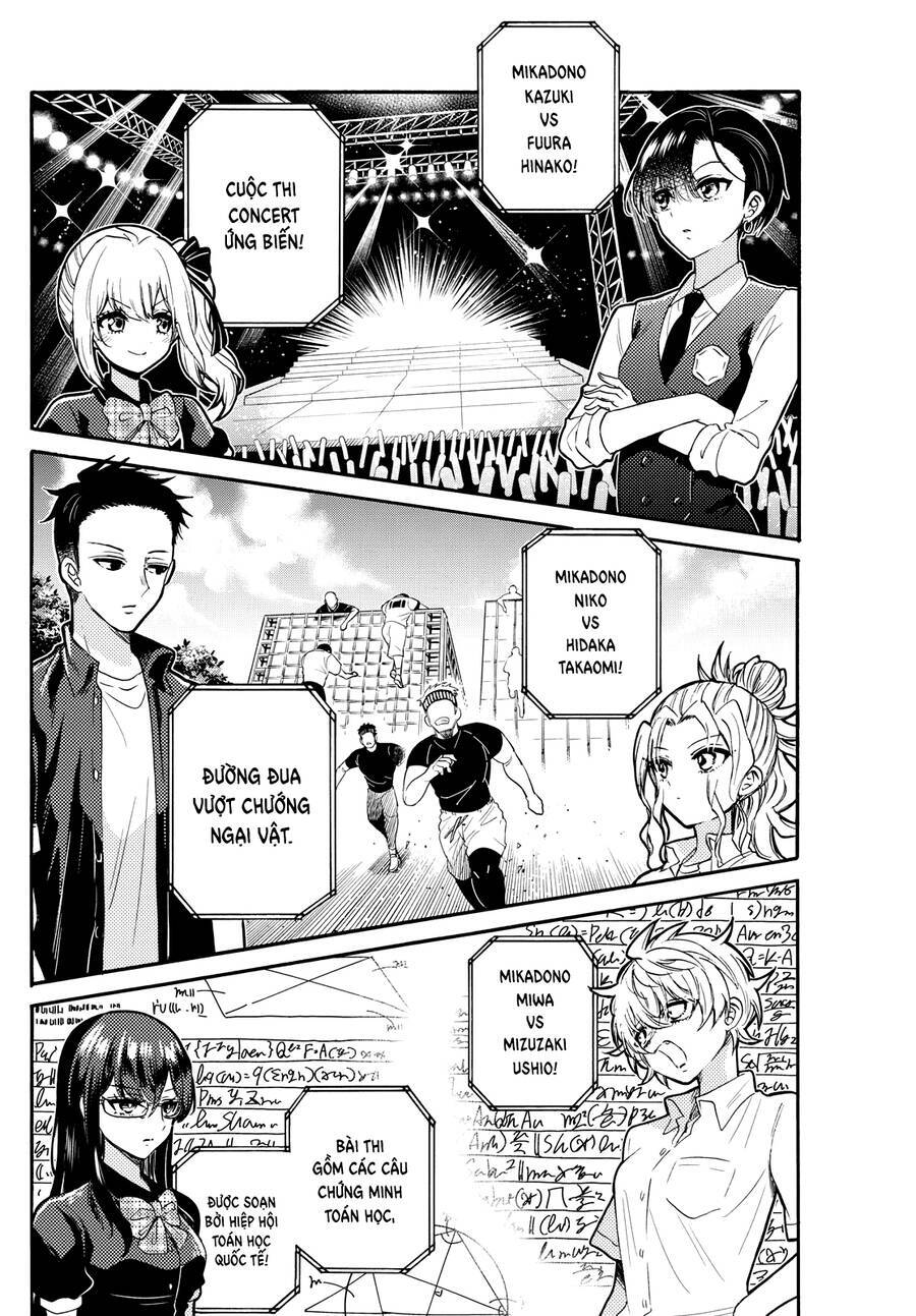 Ba Chị Em Nhà Mikadono Dễ Đối Phó Thật Đấy Chap 124 - Next Chap 125