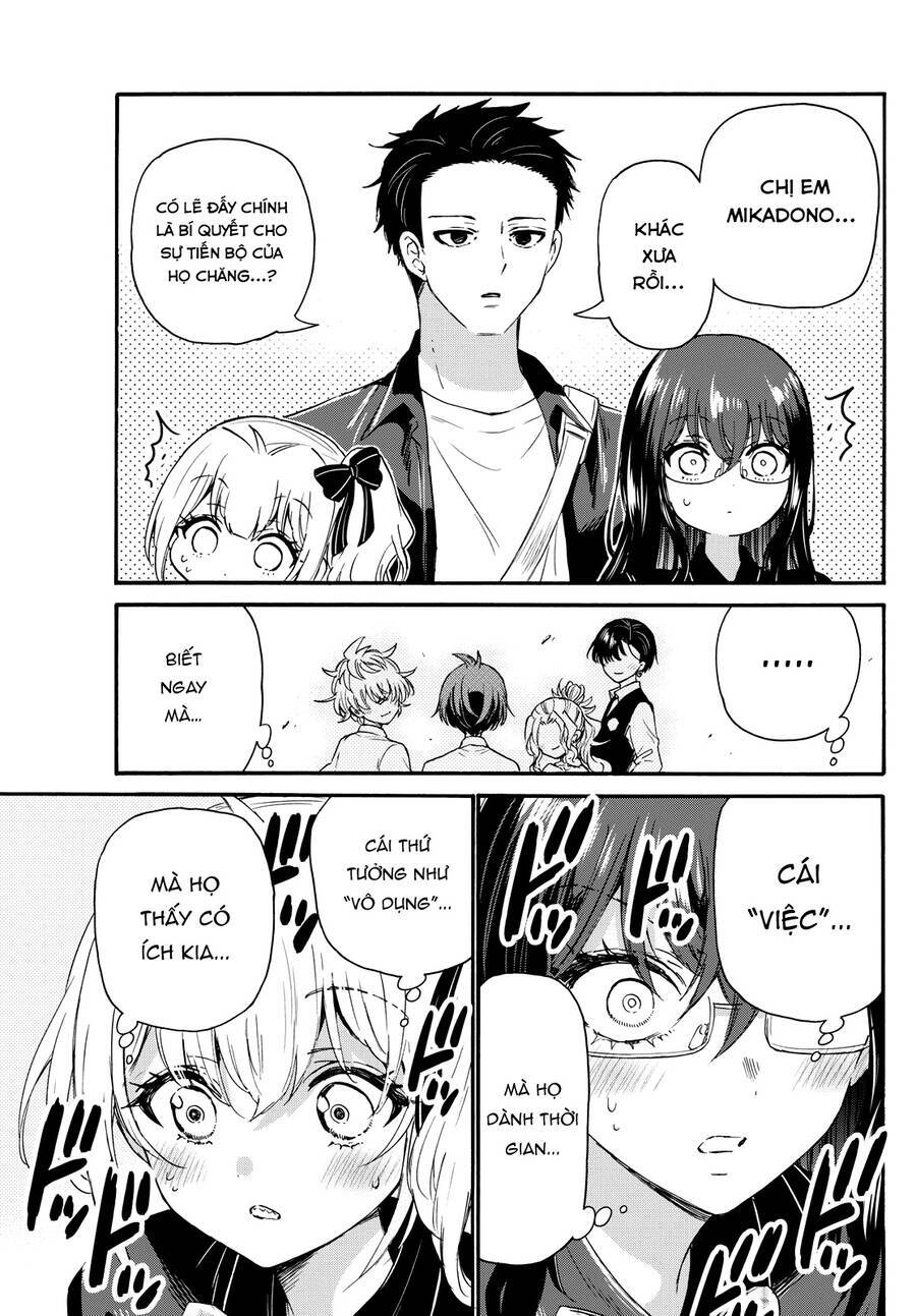 Ba Chị Em Nhà Mikadono Dễ Đối Phó Thật Đấy Chap 125 - Next Chap 126