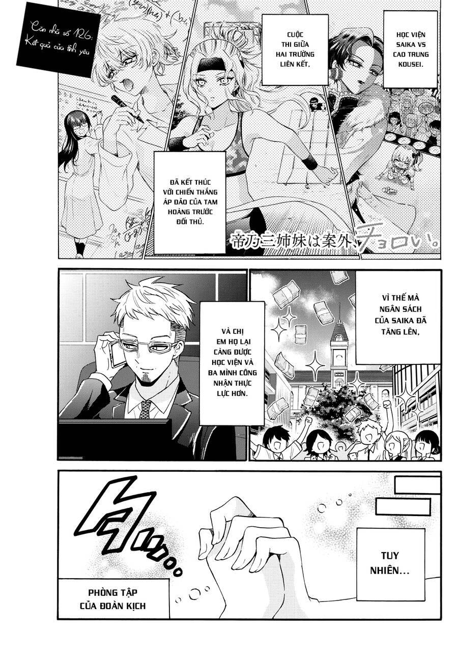 Ba Chị Em Nhà Mikadono Dễ Đối Phó Thật Đấy Chap 126 - Next Chap 127