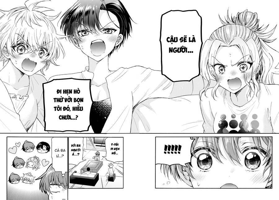 Ba Chị Em Nhà Mikadono Dễ Đối Phó Thật Đấy Chap 127 - Next Chap 128