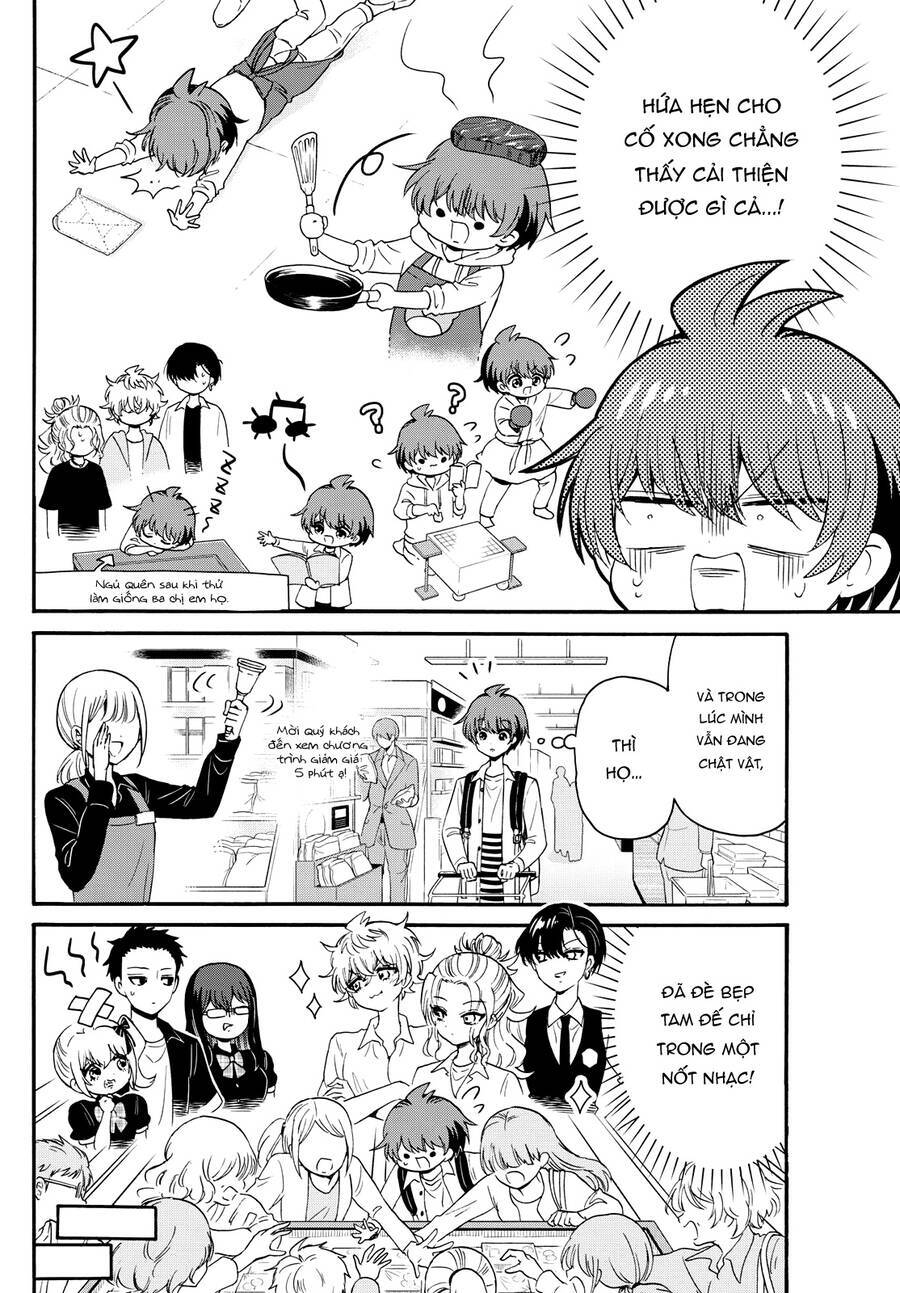 Ba Chị Em Nhà Mikadono Dễ Đối Phó Thật Đấy Chap 127 - Next Chap 128
