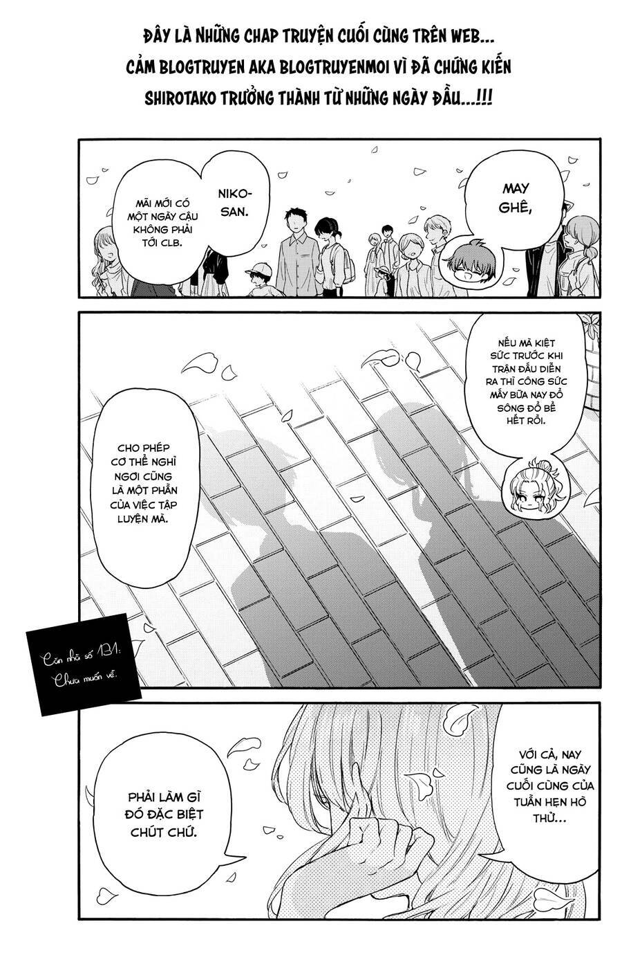 Ba Chị Em Nhà Mikadono Dễ Đối Phó Thật Đấy Chap 131 - Next Chap 132