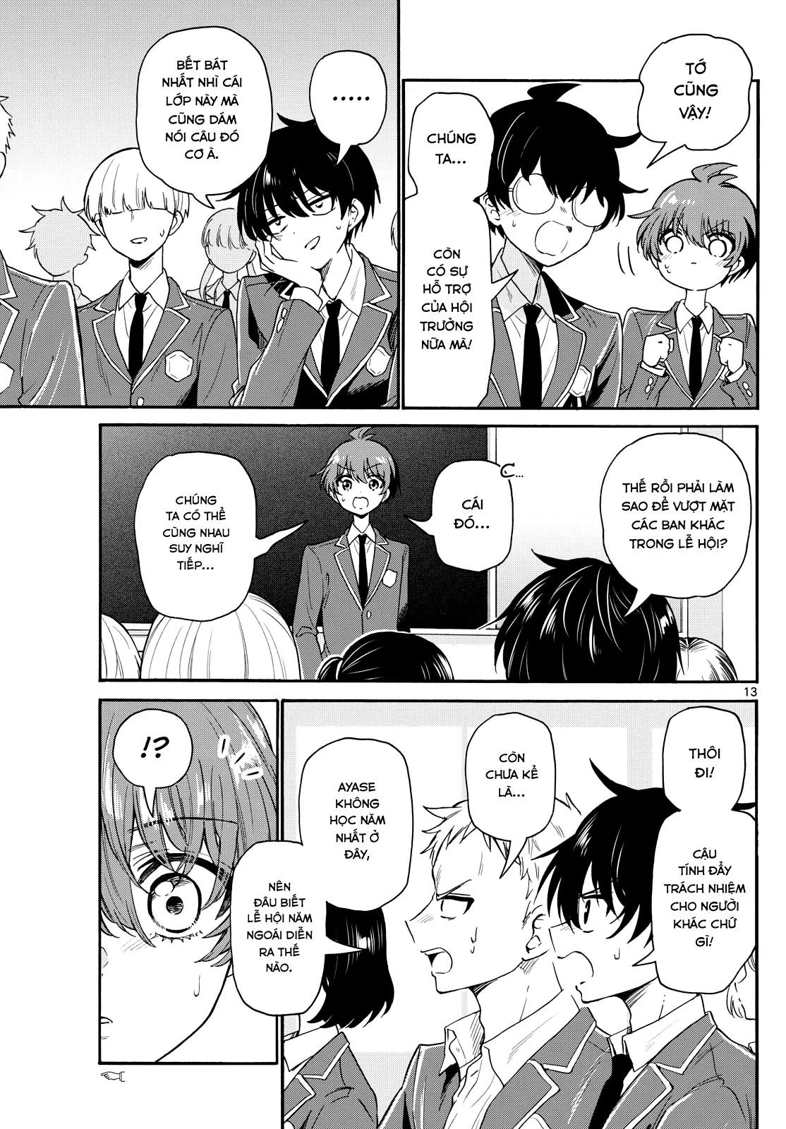 Ba Chị Em Nhà Mikadono Dễ Đối Phó Thật Đấy Chap 159 - Next Chap 160
