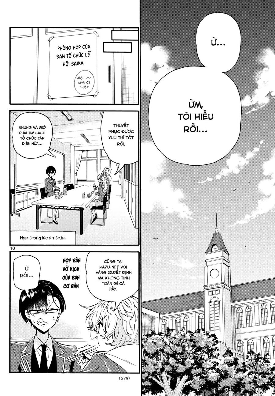 Ba Chị Em Nhà Mikadono Dễ Đối Phó Thật Đấy Chap 161 - Next Chap 162