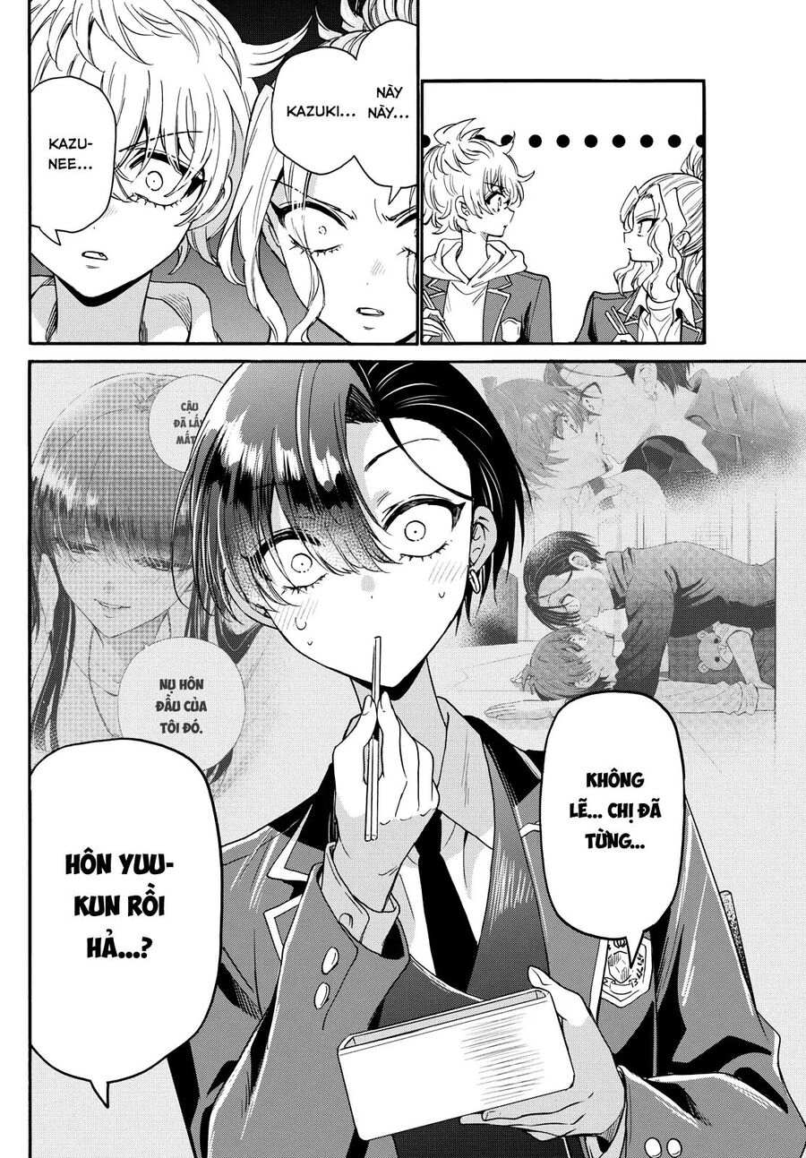 Ba Chị Em Nhà Mikadono Dễ Đối Phó Thật Đấy Chap 161 - Next Chap 162