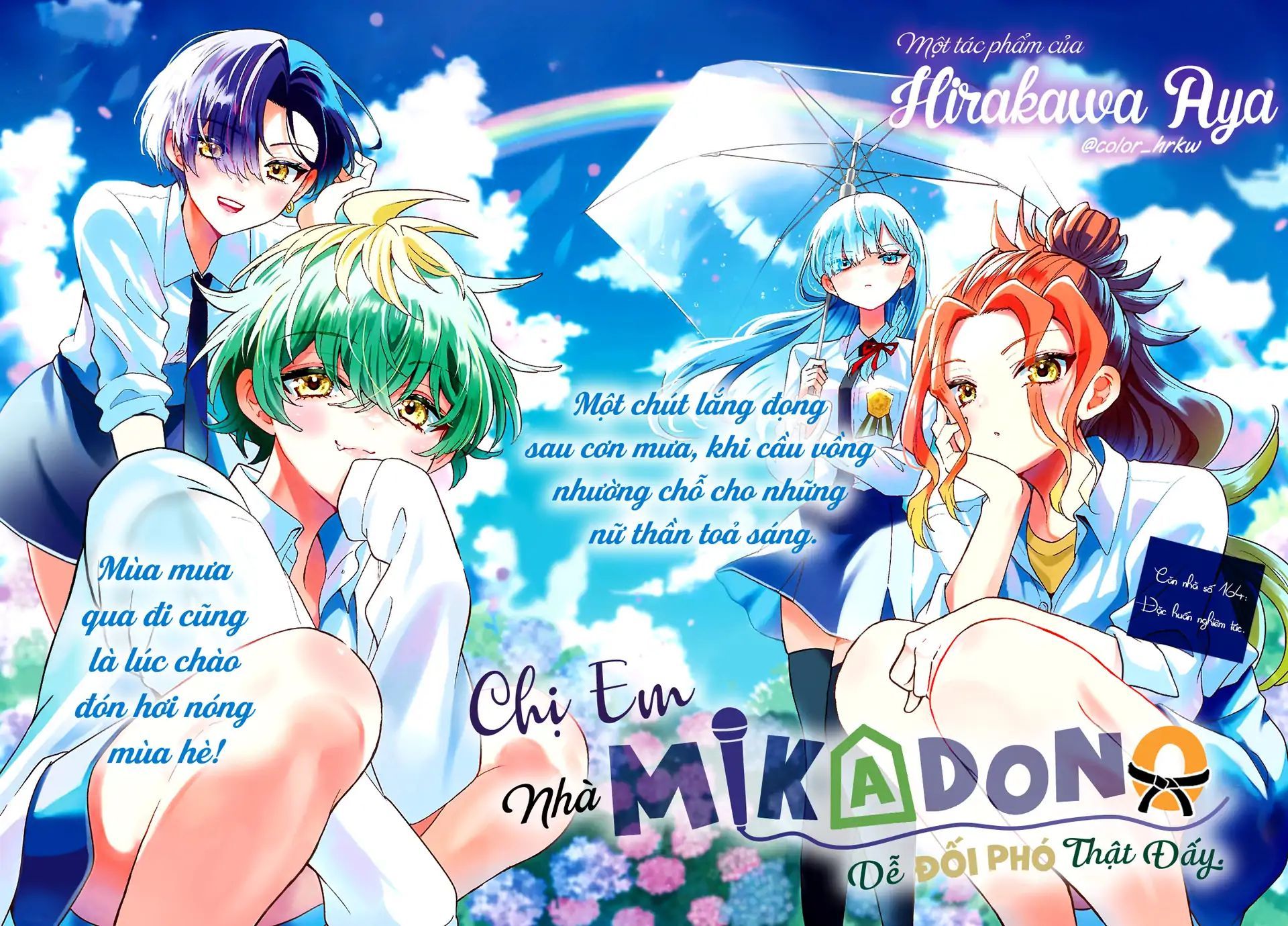 Ba Chị Em Nhà Mikadono Dễ Đối Phó Thật Đấy Chap 164 - Next Chap 165