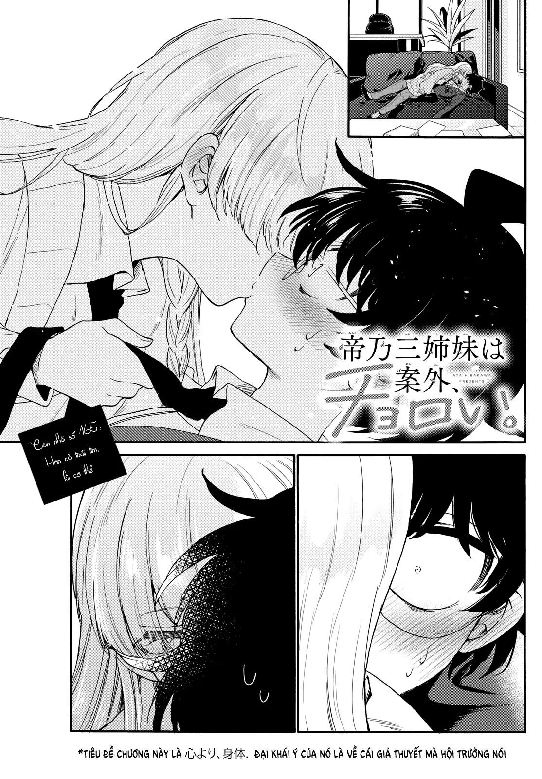 Ba Chị Em Nhà Mikadono Dễ Đối Phó Thật Đấy Chap 165 - Next Chap 166