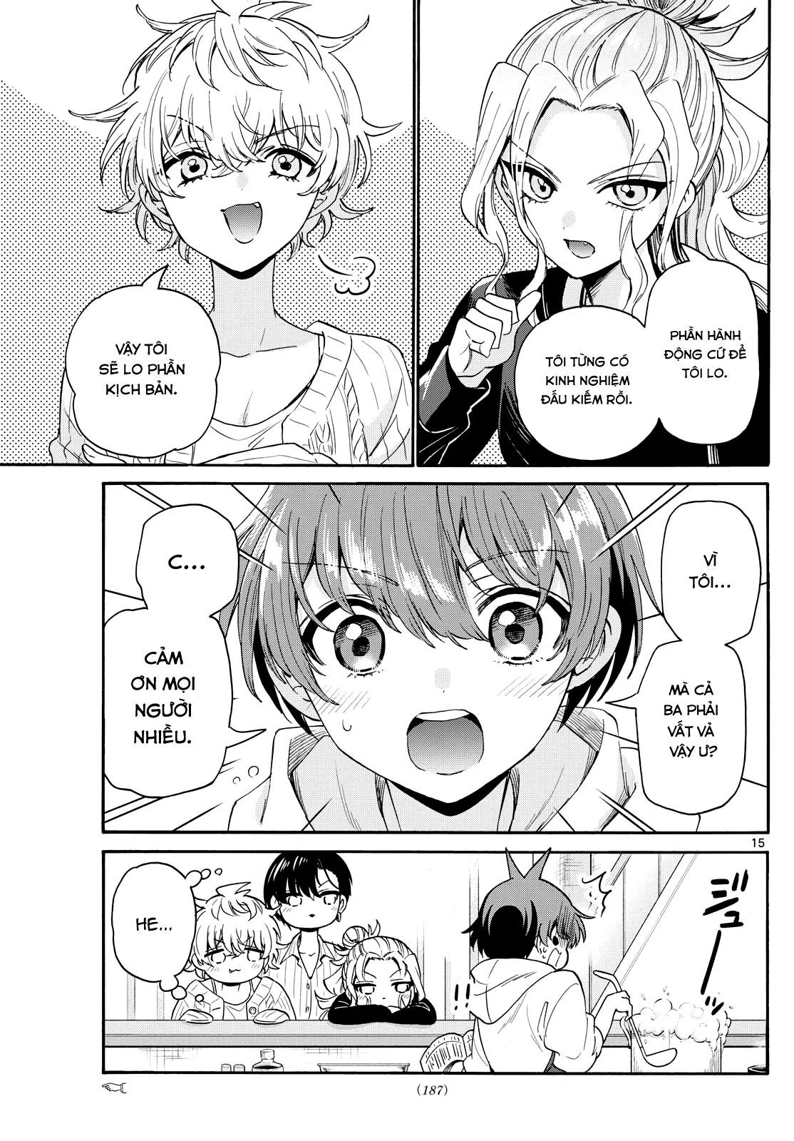 Ba Chị Em Nhà Mikadono Dễ Đối Phó Thật Đấy Chap 165 - Next Chap 166