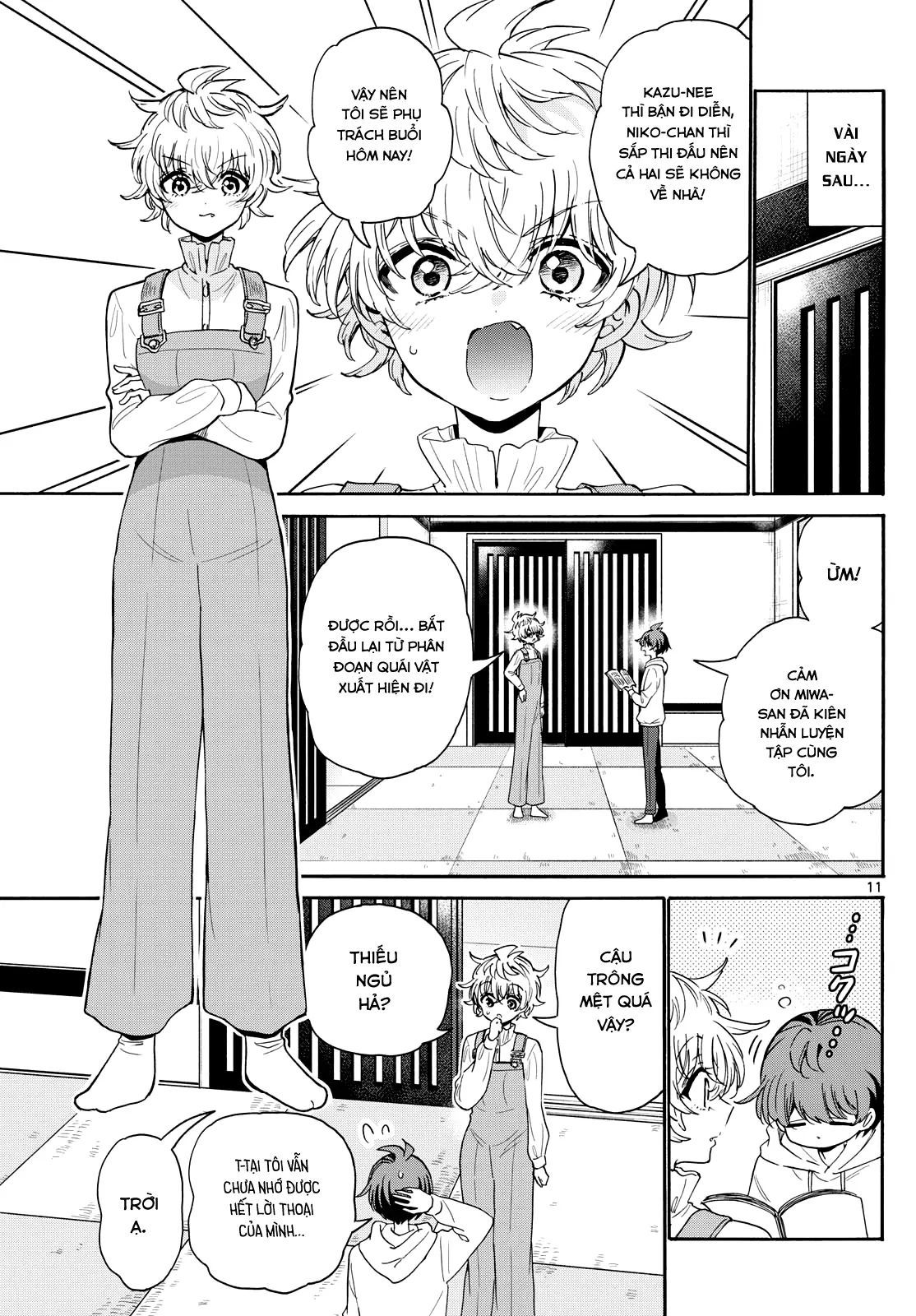 Ba Chị Em Nhà Mikadono Dễ Đối Phó Thật Đấy Chap 166 - Next Chap 167