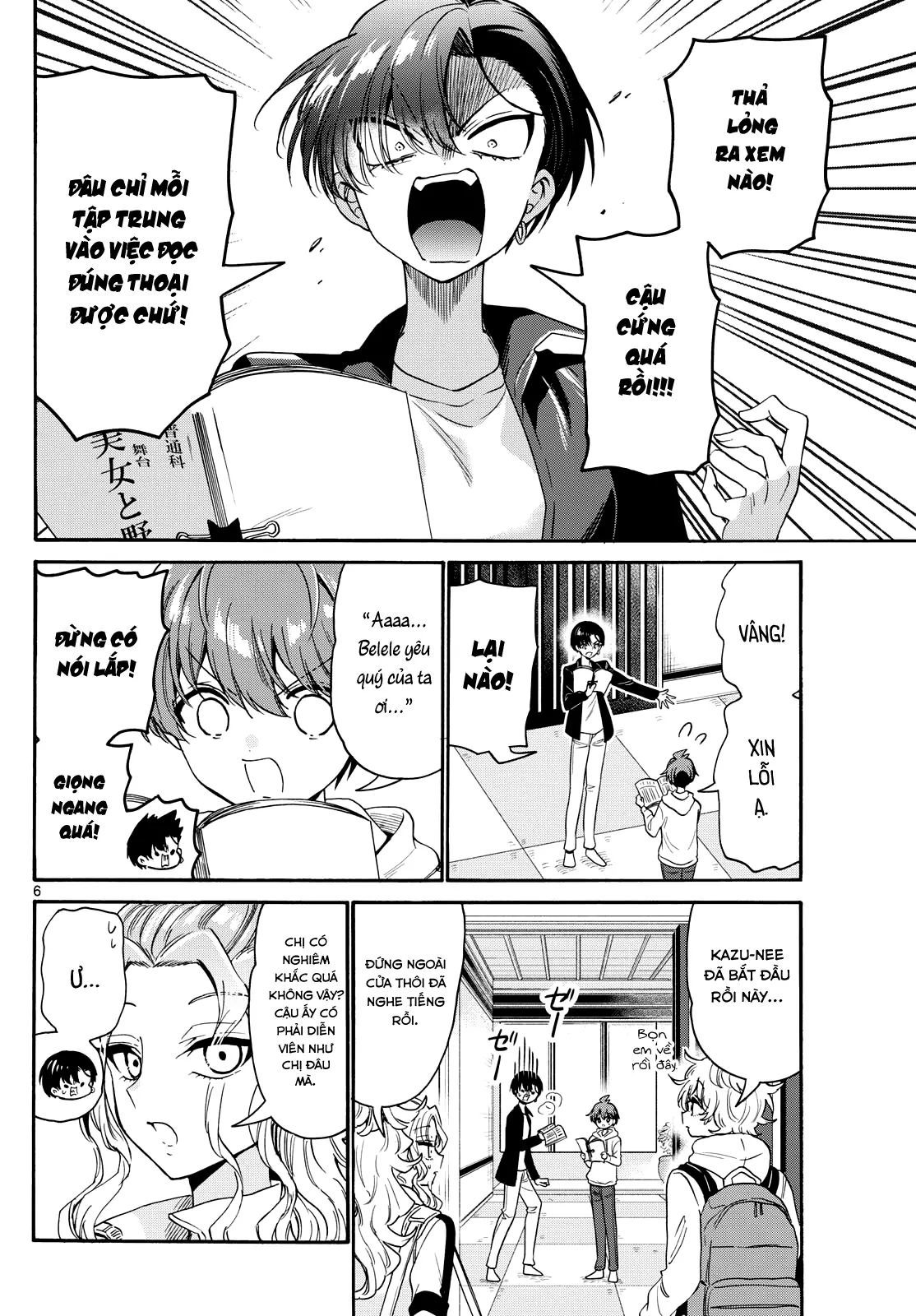 Ba Chị Em Nhà Mikadono Dễ Đối Phó Thật Đấy Chap 166 - Next Chap 167