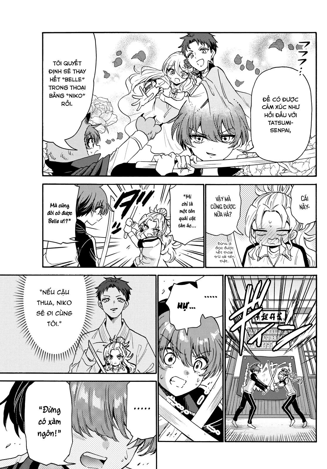 Ba Chị Em Nhà Mikadono Dễ Đối Phó Thật Đấy Chap 168 - Next Chap 169