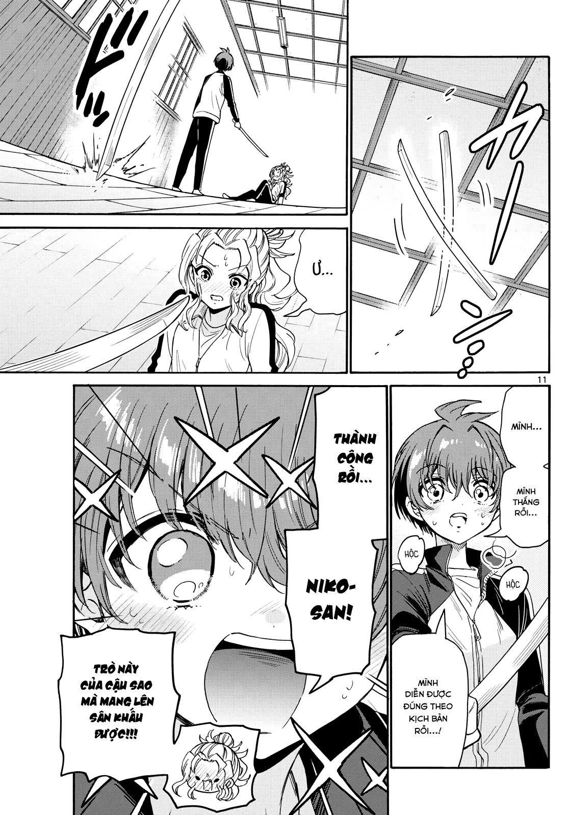Ba Chị Em Nhà Mikadono Dễ Đối Phó Thật Đấy Chap 168 - Next Chap 169
