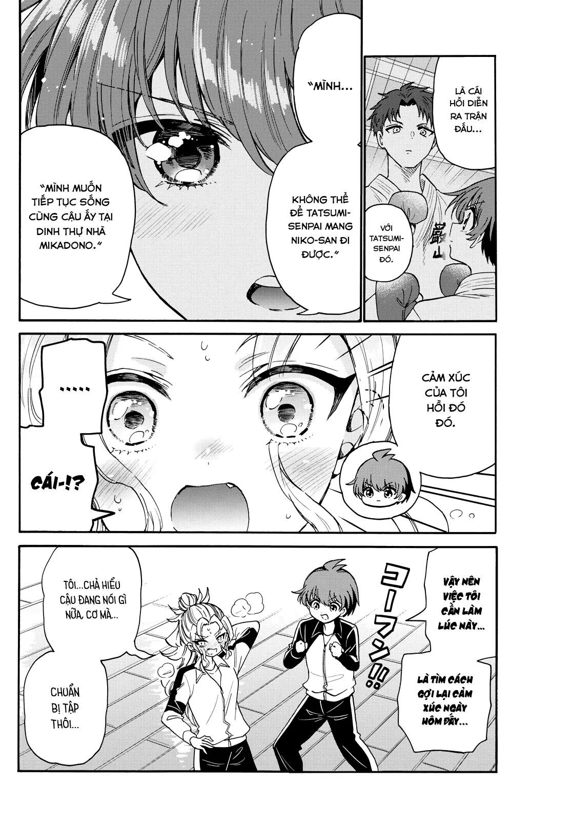 Ba Chị Em Nhà Mikadono Dễ Đối Phó Thật Đấy Chap 168 - Next Chap 169