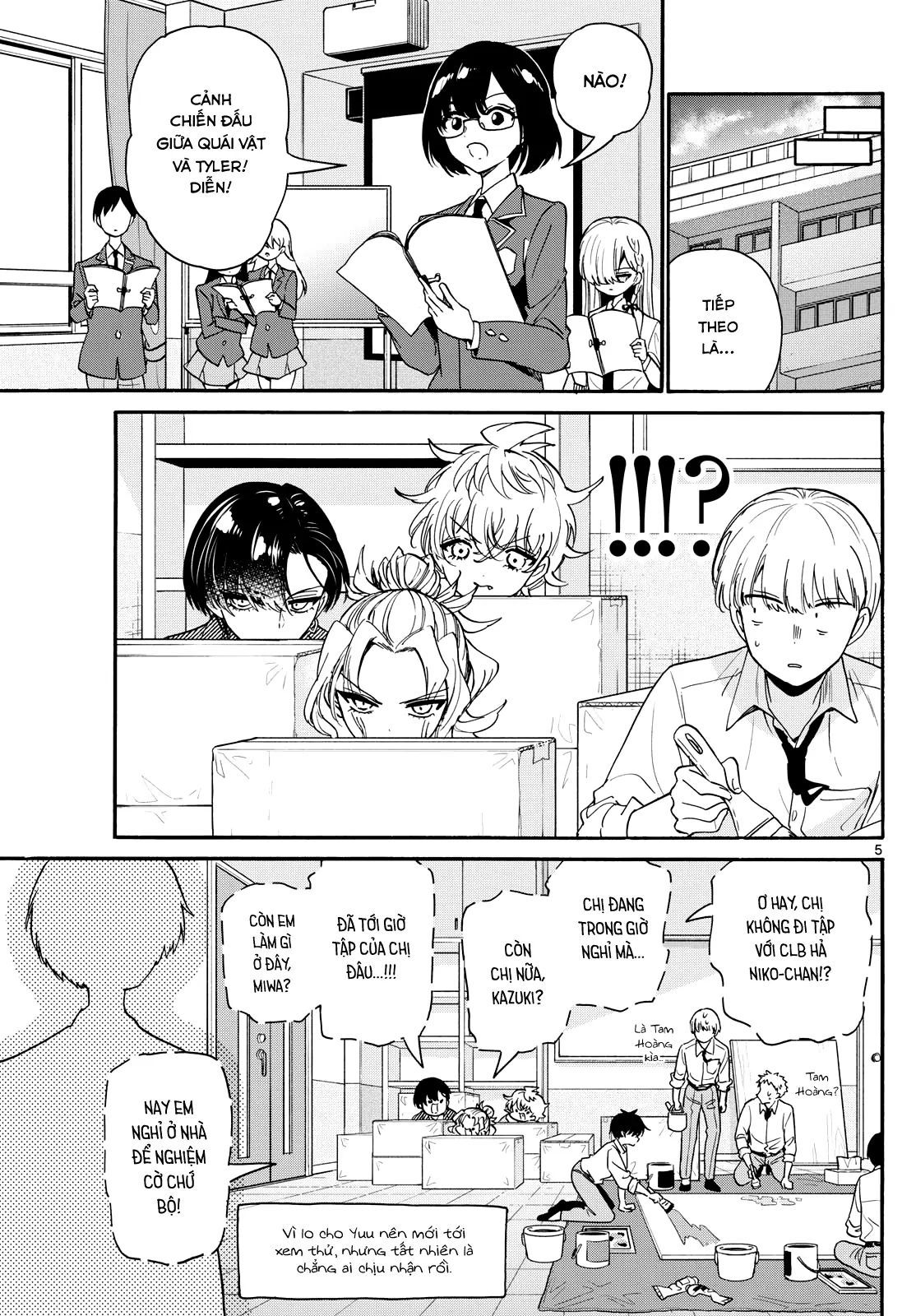Ba Chị Em Nhà Mikadono Dễ Đối Phó Thật Đấy Chap 171 - Next Chap 172