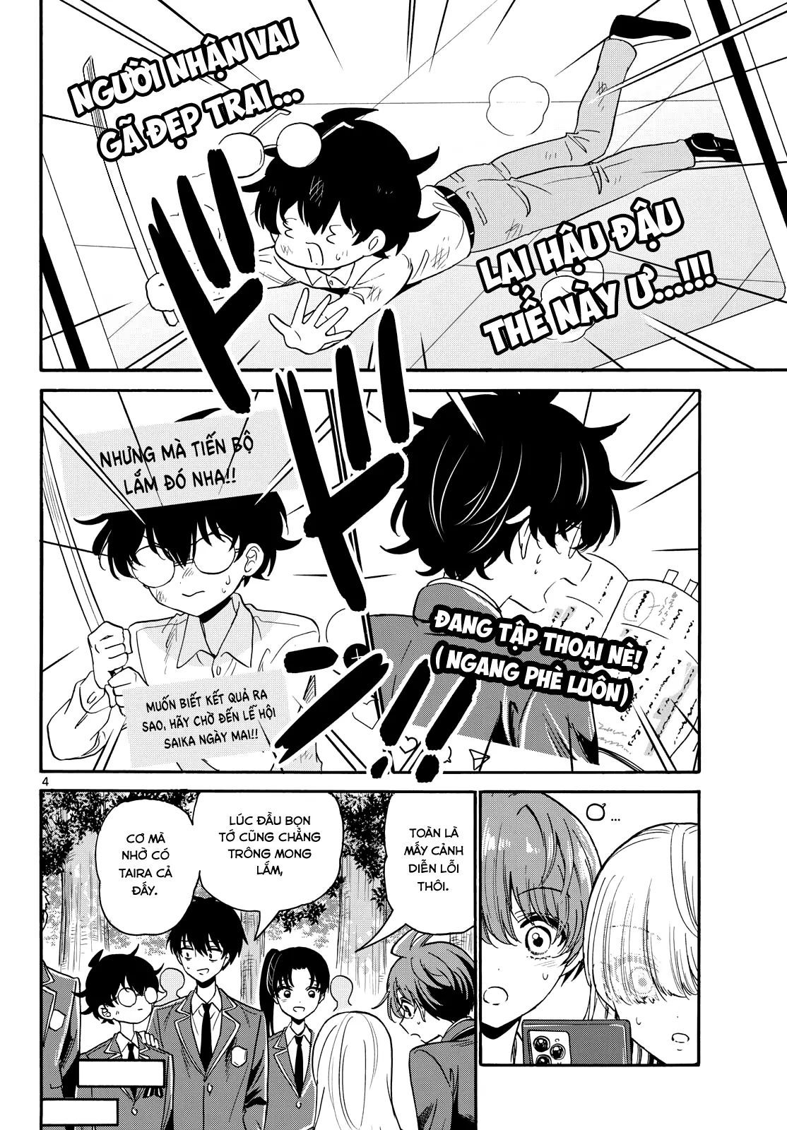 Ba Chị Em Nhà Mikadono Dễ Đối Phó Thật Đấy Chap 174 - Next Chap 175