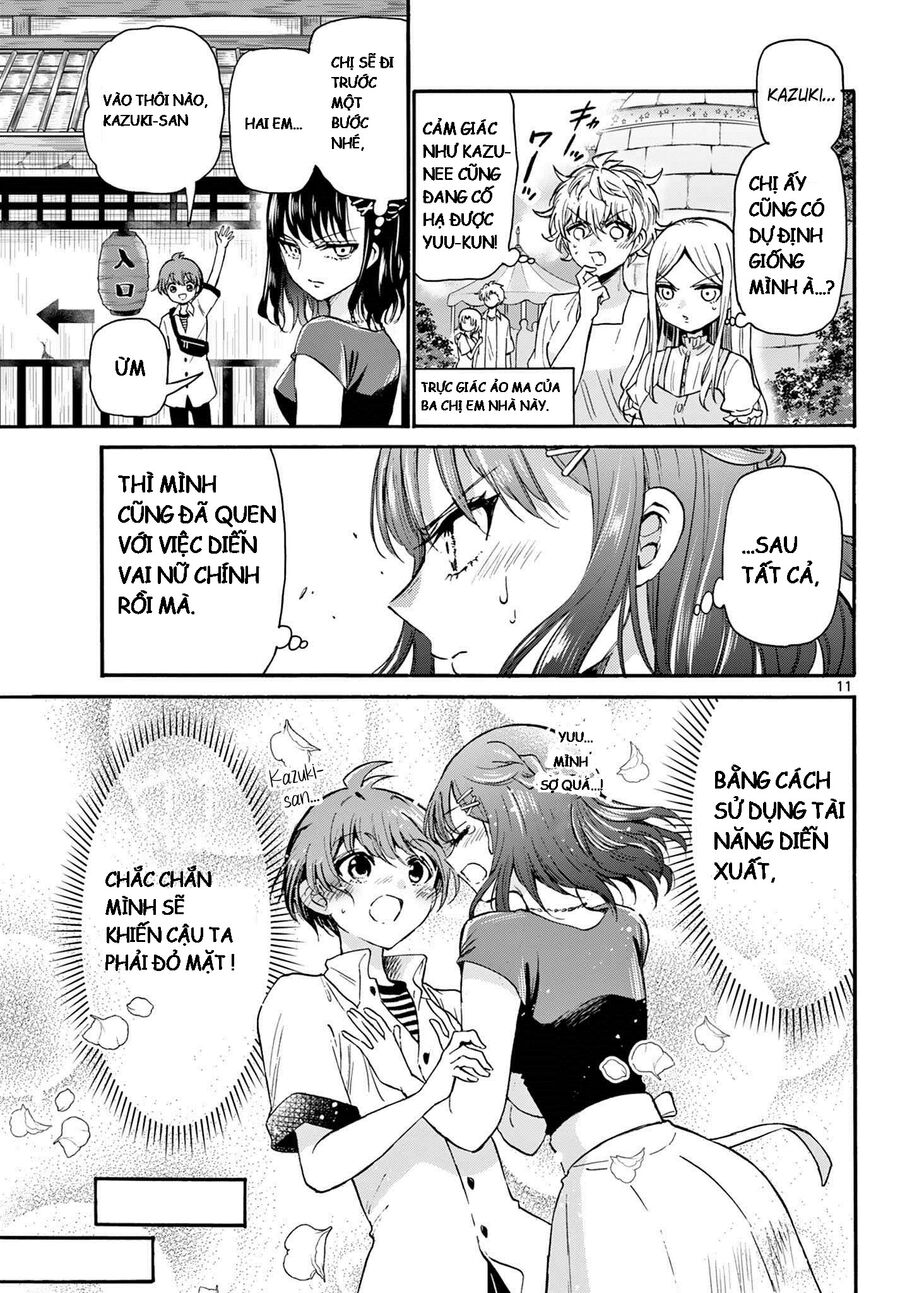 Ba Chị Em Nhà Mikadono Dễ Đối Phó Thật Đấy Chap 34 - Next Chap 35