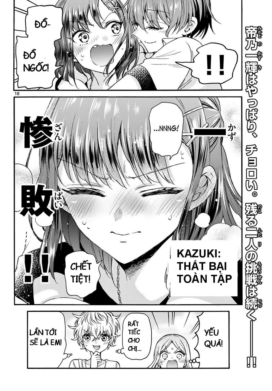 Ba Chị Em Nhà Mikadono Dễ Đối Phó Thật Đấy Chap 34 - Next Chap 35
