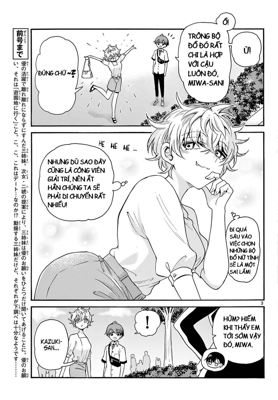 Ba Chị Em Nhà Mikadono Dễ Đối Phó Thật Đấy Chap 34 - Next Chap 35