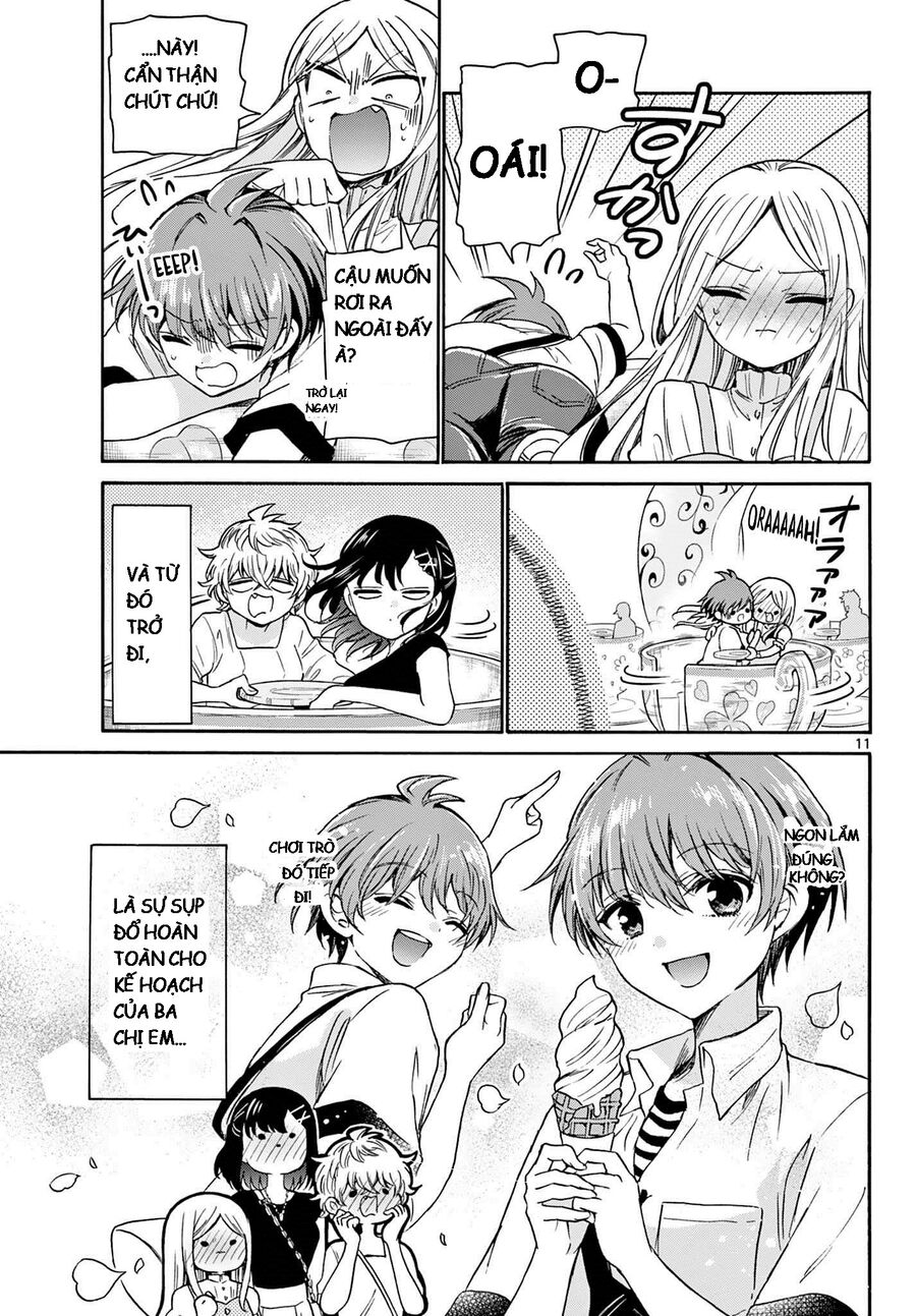 Ba Chị Em Nhà Mikadono Dễ Đối Phó Thật Đấy Chap 35 - Next Chap 36