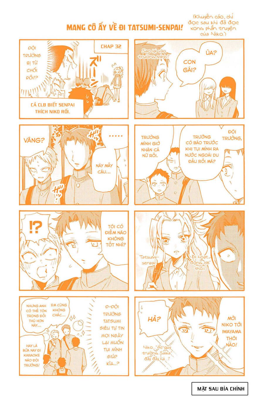 Ba Chị Em Nhà Mikadono Dễ Đối Phó Thật Đấy Chap 36.5 - Next Chap 37.5