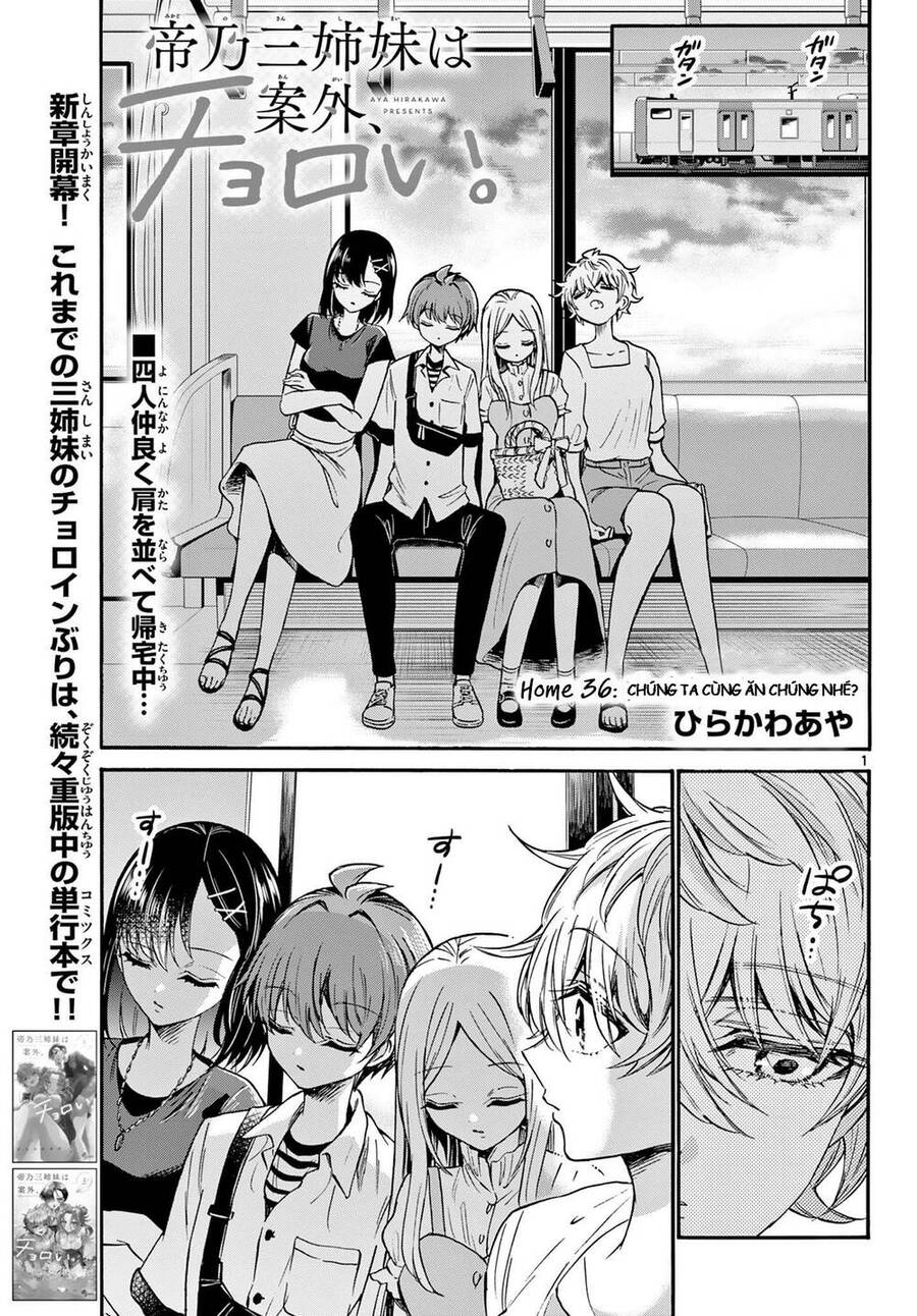Ba Chị Em Nhà Mikadono Dễ Đối Phó Thật Đấy Chap 36 - Next Chap 37