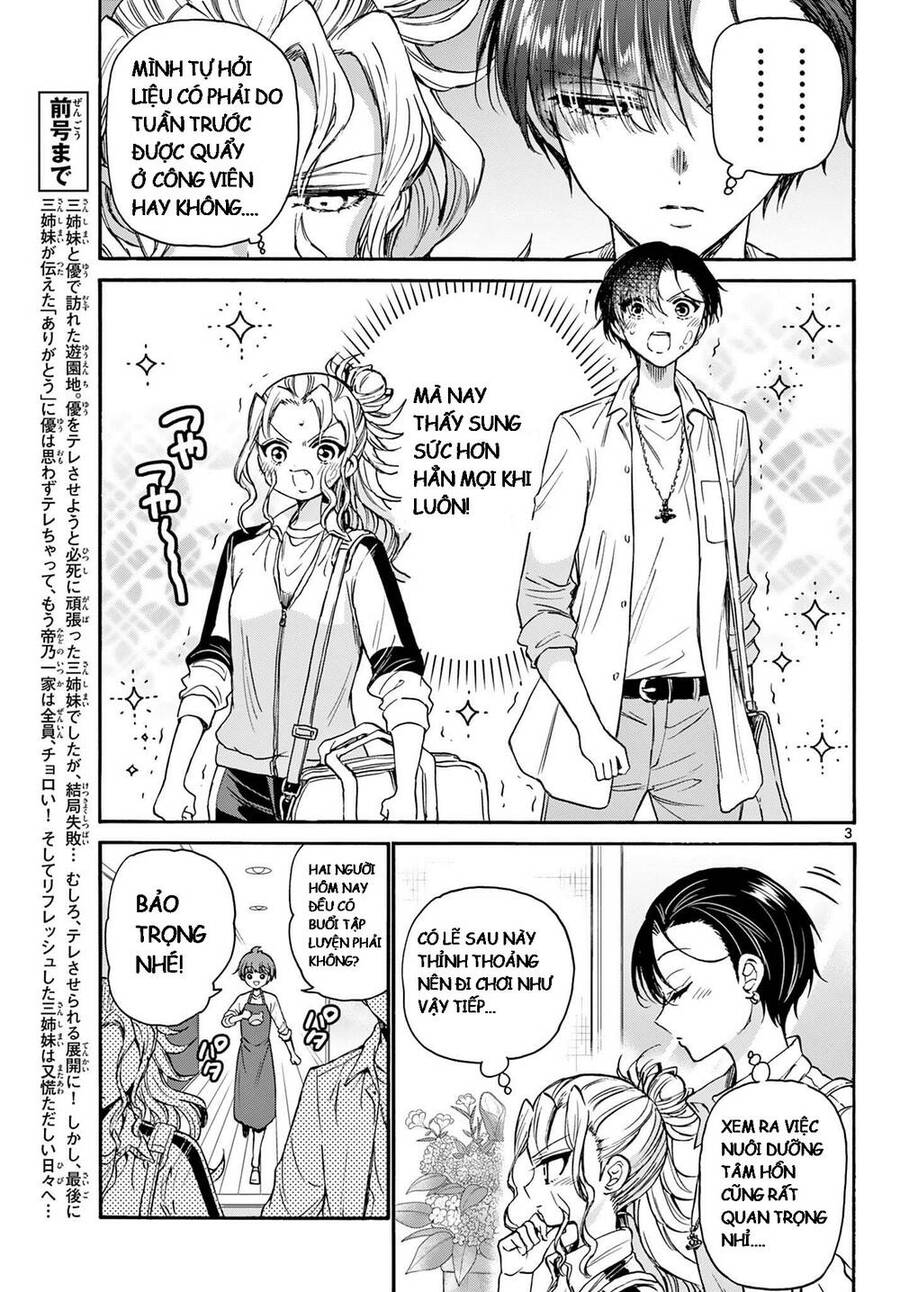Ba Chị Em Nhà Mikadono Dễ Đối Phó Thật Đấy Chap 36 - Next Chap 37