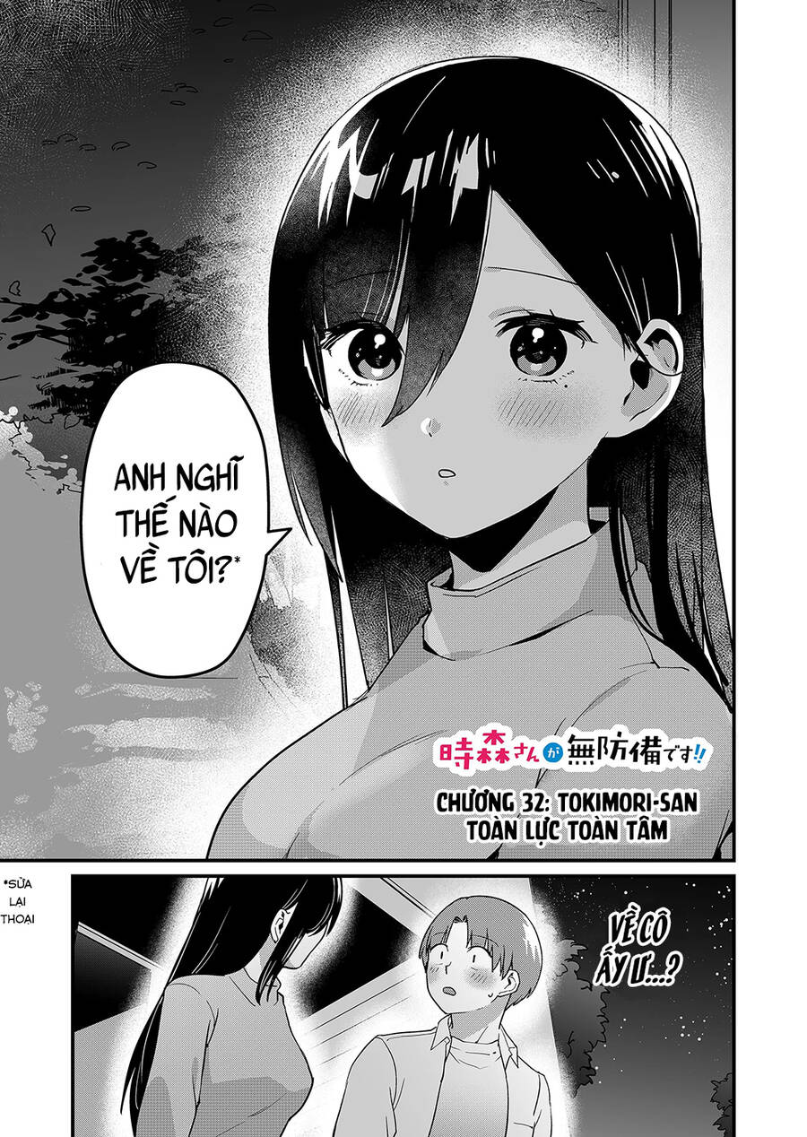 Tokimori-San Chẳng Chút Phòng Bị!! Chap 32 - Next Chap 33