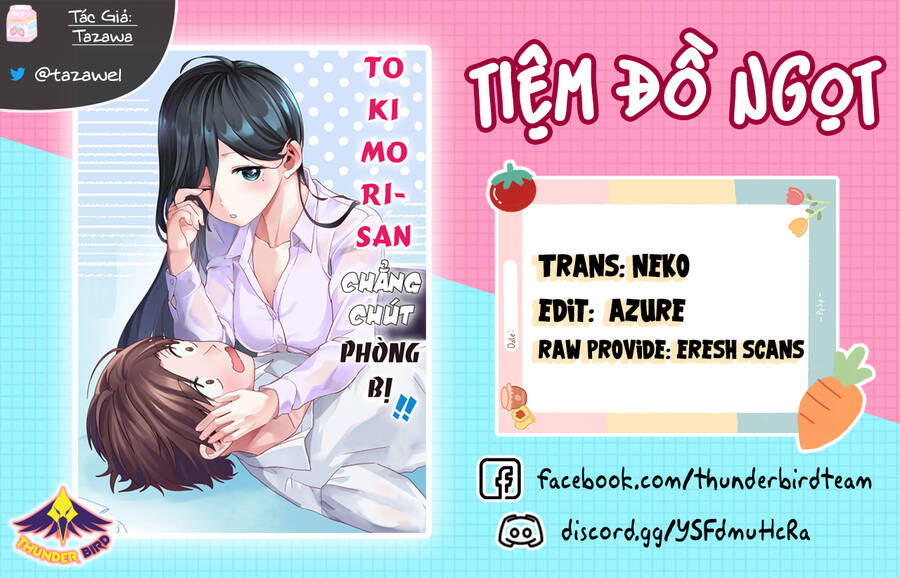 Tokimori-San Chẳng Chút Phòng Bị!! Chap 33.5 - Next Chap 34.5
