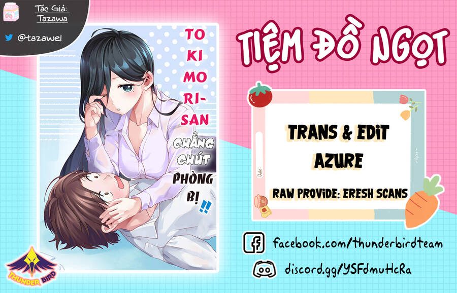Tokimori-San Chẳng Chút Phòng Bị!! Chap 37 - Next Chap 38