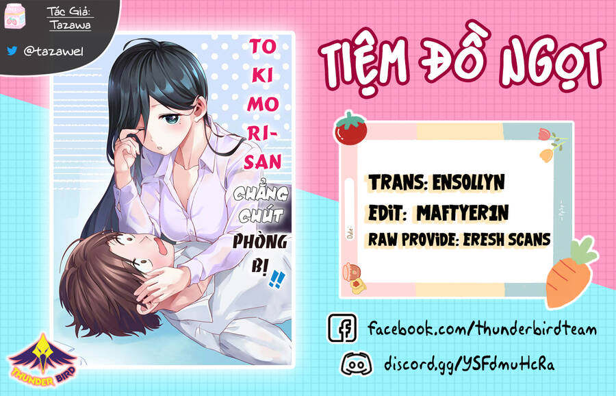 Tokimori-San Chẳng Chút Phòng Bị!! Chap 34 - Next Chap 35