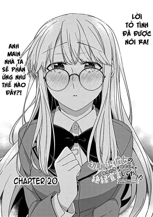 Osananajimi Kanojo No Morahara Ga Hidoi N De Zetsuen Sengen Shite Yatta Chap 20 - Next Chap 21