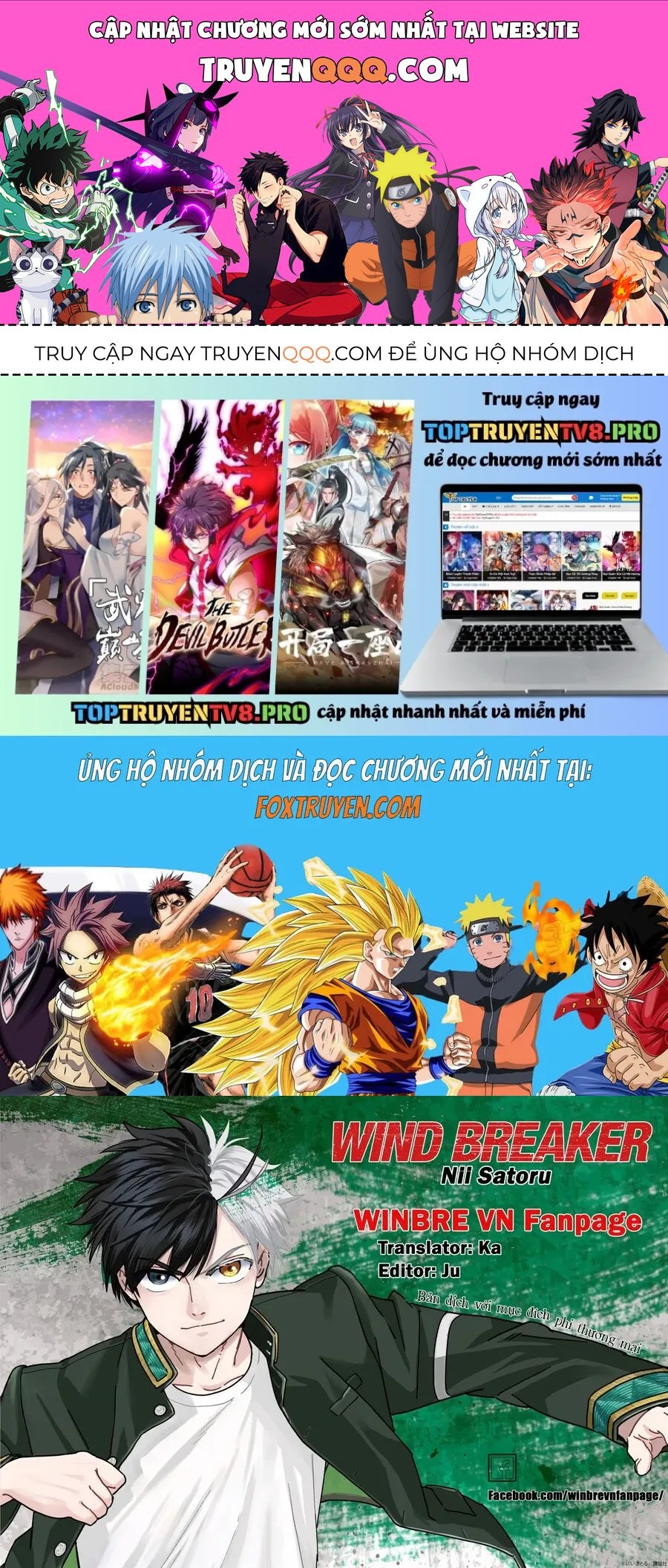 Wind Breaker (Nii Satoru) Chap 187 - Next Chap 188