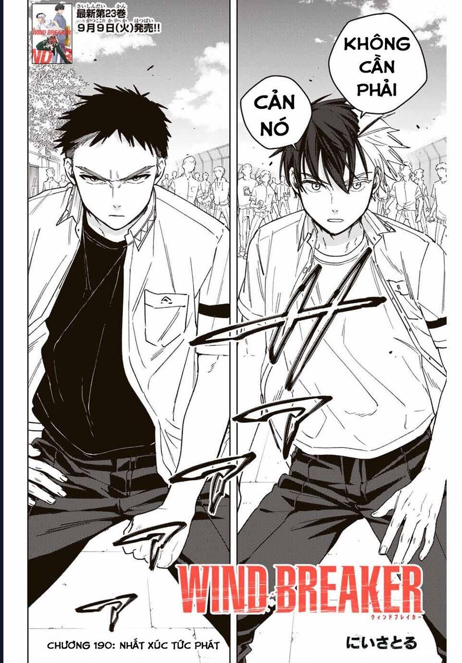 Wind Breaker (Nii Satoru) Chap 190 - Next Chap 191