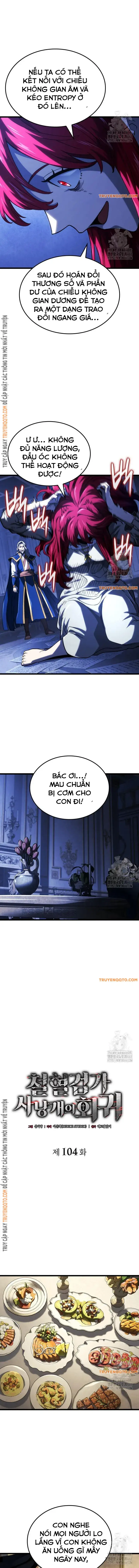 Thiết Huyết Kiếm Sĩ Hồi Quy Chap 104 - Next Chap 105