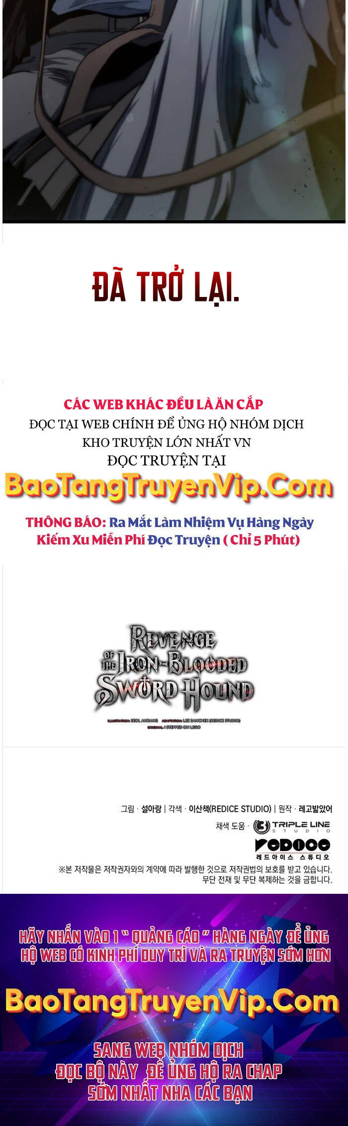 Thiết Huyết Kiếm Sĩ Hồi Quy Chap 62 - Next Chap 63