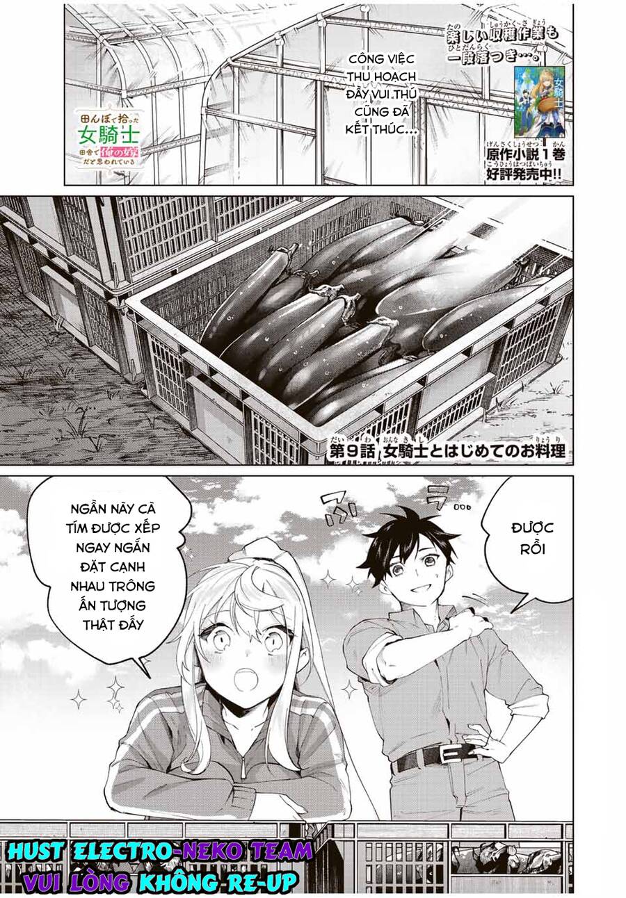 I Found A Female Knight In A Rice Field, In The Countryside They Think She’s My Wife Chap 9 - Next Chap 10