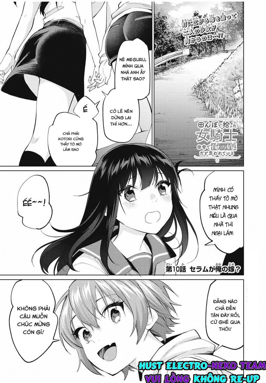 I Found A Female Knight In A Rice Field, In The Countryside They Think She’s My Wife Chap 10 - Next Chap 11