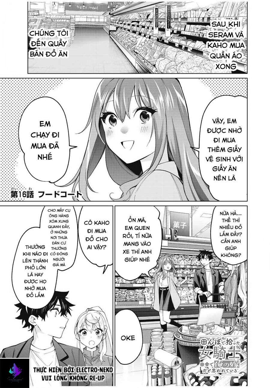 I Found A Female Knight In A Rice Field, In The Countryside They Think She’s My Wife Chap 16 - Next Chap 17