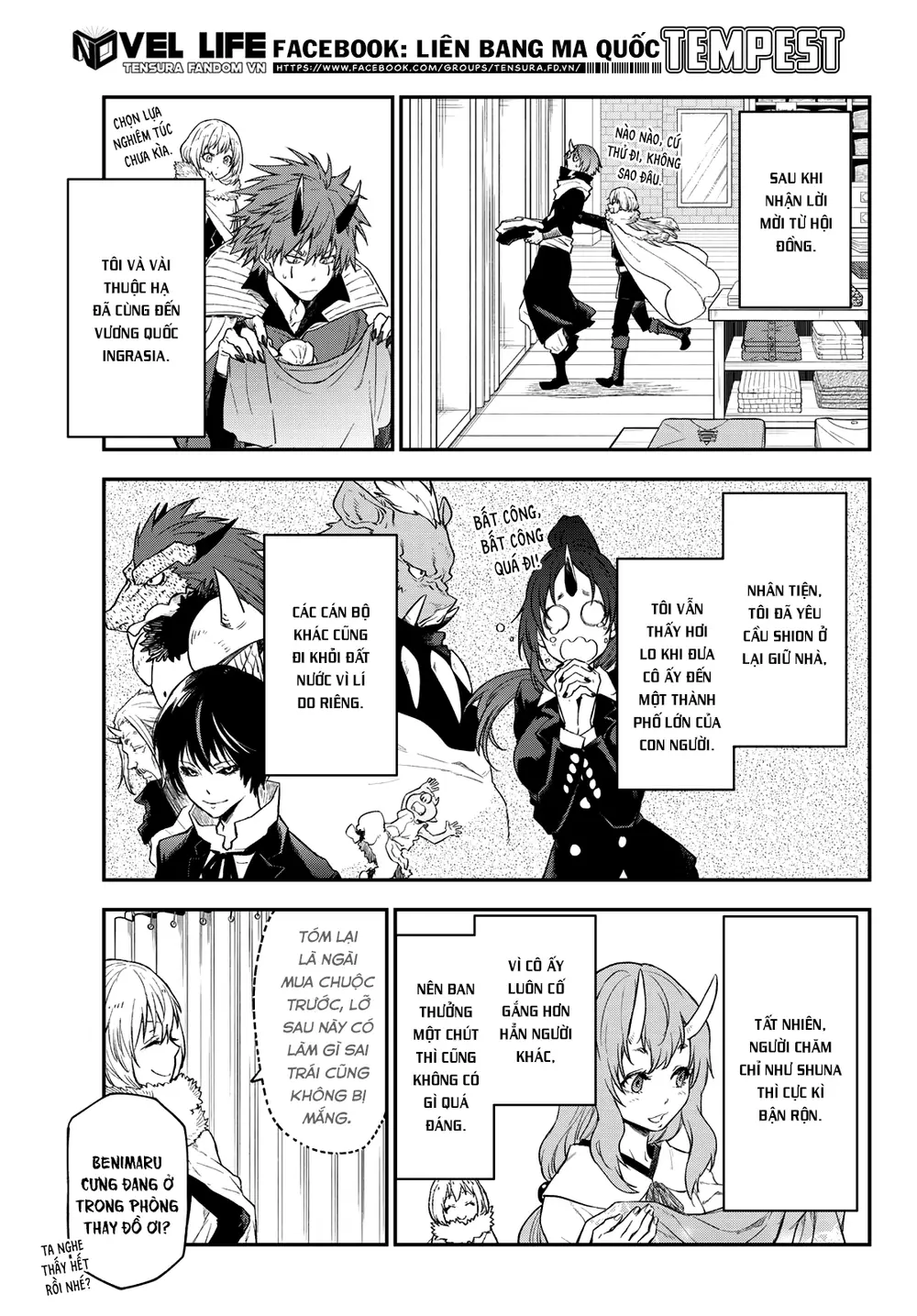 Lúc Đó, Tôi Đã Chuyển Sinh Thành Slime Chap 122 - Next Chap 123