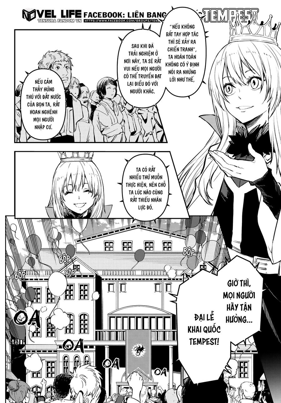 Lúc Đó, Tôi Đã Chuyển Sinh Thành Slime Chap 111 - Next Chap 112