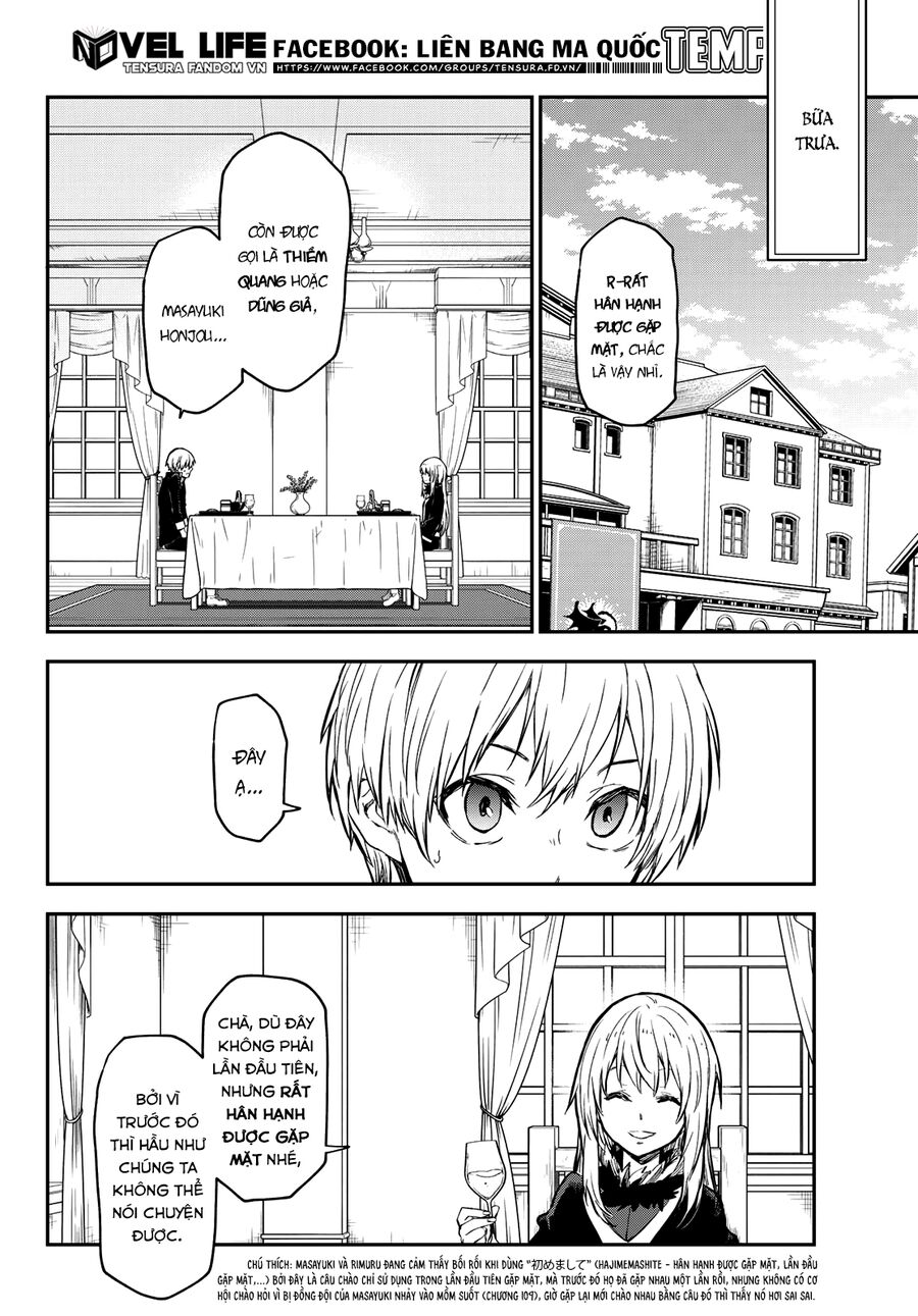 Lúc Đó, Tôi Đã Chuyển Sinh Thành Slime Chap 115 - Next Chap 116