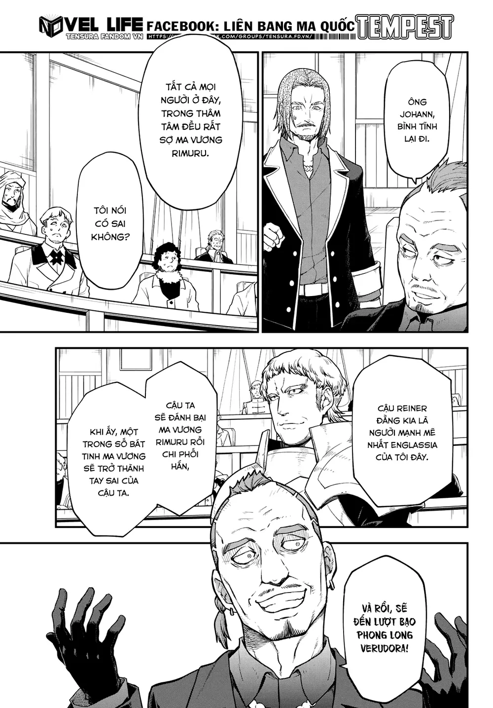 Chuyển Sinh Thành Slime Chap 123 - Next Chap 124