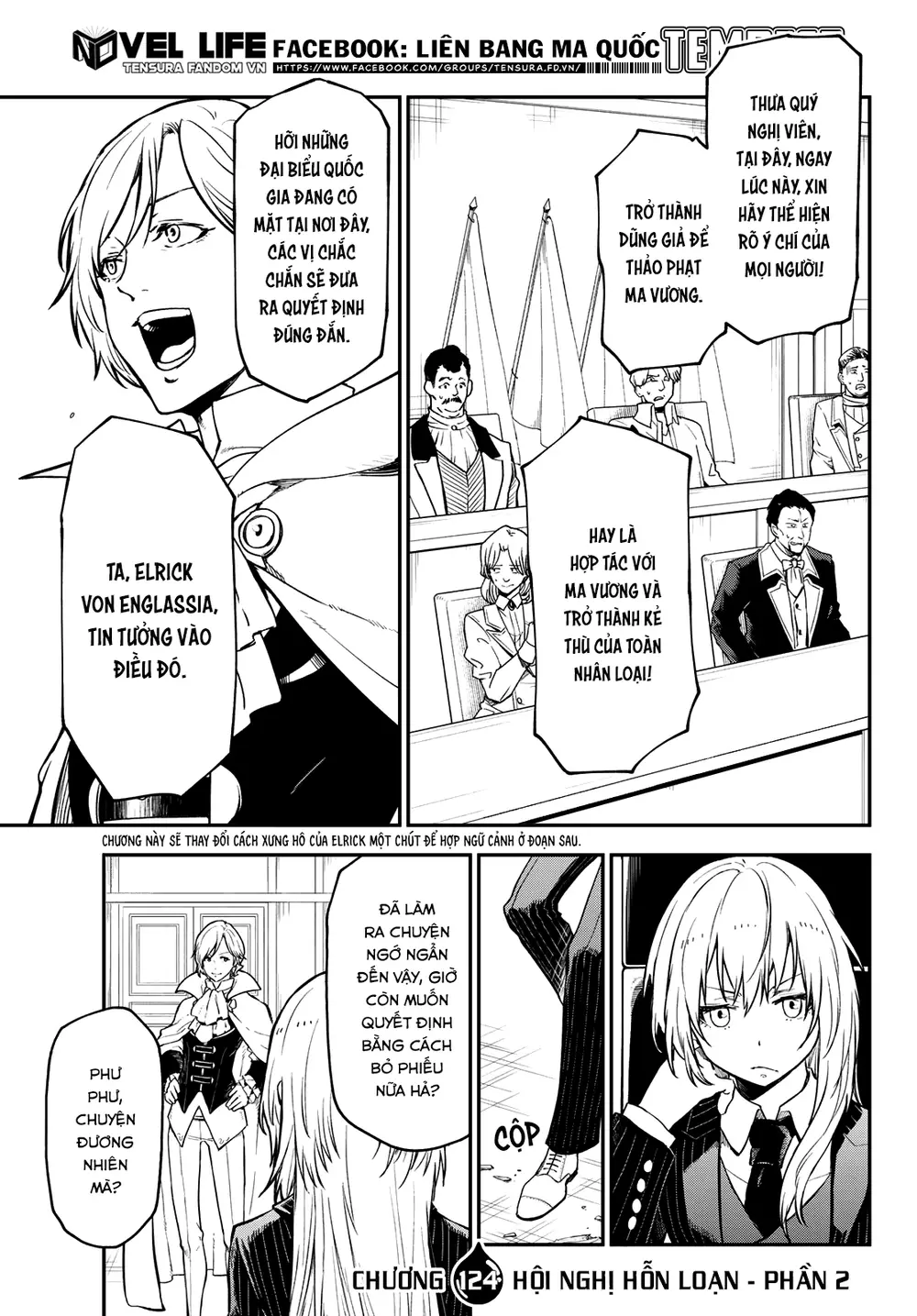 Chuyển Sinh Thành Slime Chap 124 - Next Chap 125