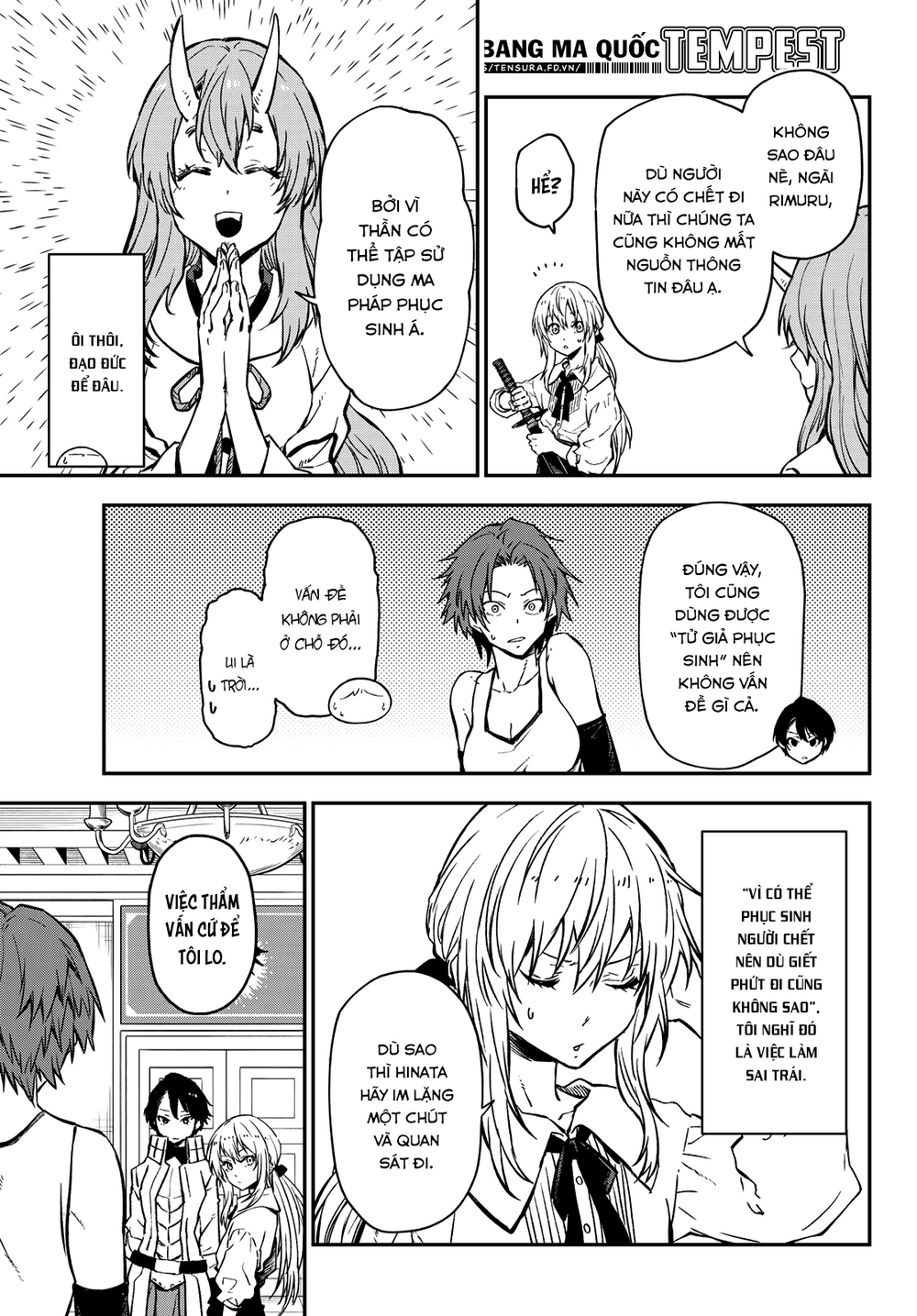 Lúc Đó, Tôi Đã Chuyển Sinh Thành Slime Chap 125 - Next Chap 126