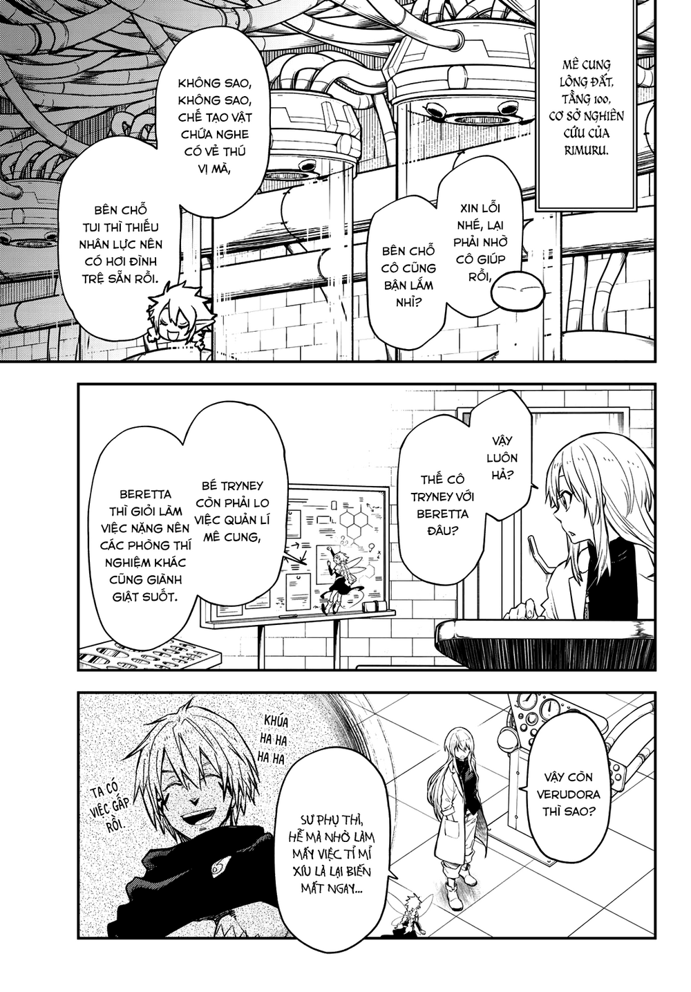 Lúc Đó, Tôi Đã Chuyển Sinh Thành Slime Chap 134 - Next Chap 135