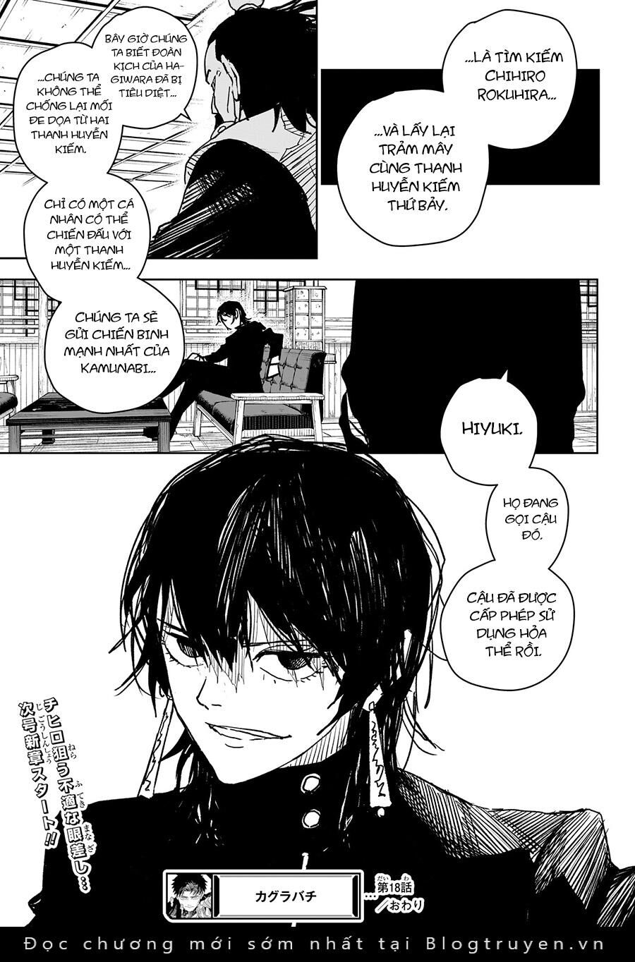 Kagurabachi Chap 18 - Next Chap 19