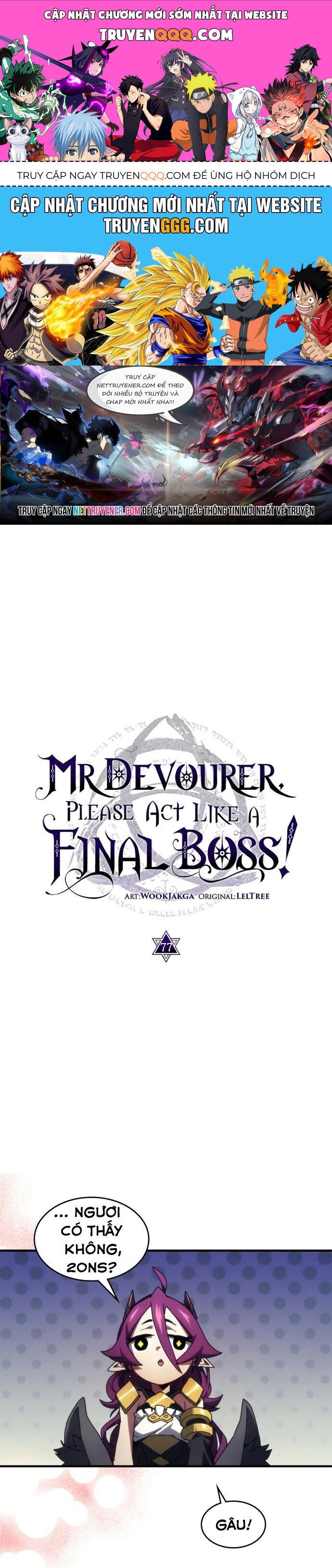 Hãy Hành Động Như Một Vị Boss Đi, Ngài Swallows Chap 77 - Next Chap 78