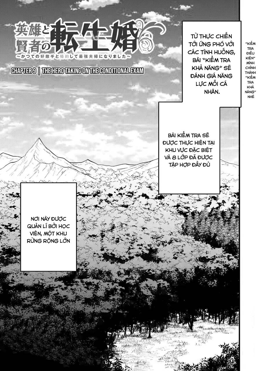 Kết Hôn Với Kẻ Thù Cũ, Chúng Tôi Trở Thành Cặp Đôi Mạnh Nhất Chap 9 - Next Chap 10